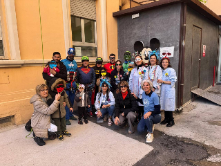 Carnevale per i bimbi ricoverati con il Soccorso Alpino e Speleologico Marche